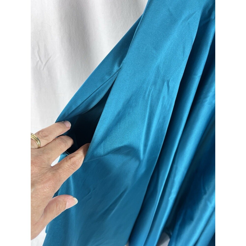 Trashy Diva Candice Gwinn Honey Dress Dragonfly Teal Blue Rockabilly Pinup 16 - Picture 4 of 5